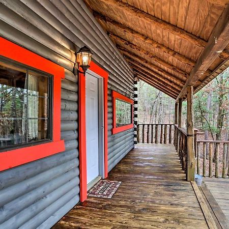Broken Bow Log Cabin With Fire Pit, Pond, And Deck! Kültér fotó